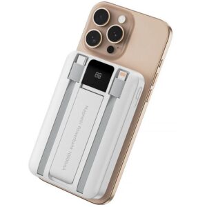 Портативний ЗП Power Bank WIWU Wi-P061 22.5W+PD20W з БЗП+iWatch with cable 10000 mAh