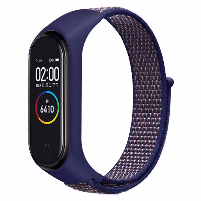 Ремінець Nylon New для Xiaomi Mi Band 3/4/5/6/7