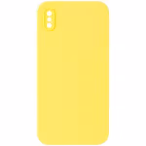 Чохол Silk Square Full Camera Protective (AA) NO LOGO для Apple iPhone X / XS (5.8")