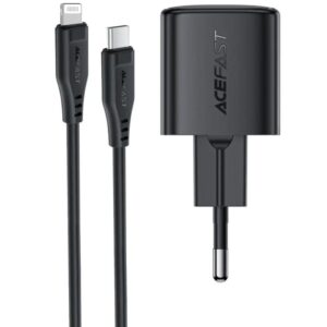 МЗП Acefast A118 PD30W GaN (1USB-C) + кабель Type-C to Lightning