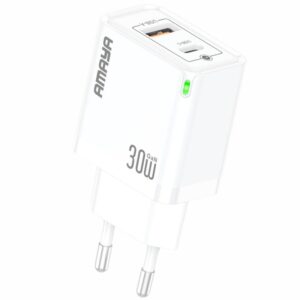 МЗП Amaya E46D PD30W+QC3.0 GaN (1USB-A/1C)