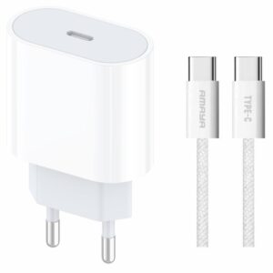 МЗП Amaya E69S PD35W (1USB-C) + кабель Type-C to Type-C