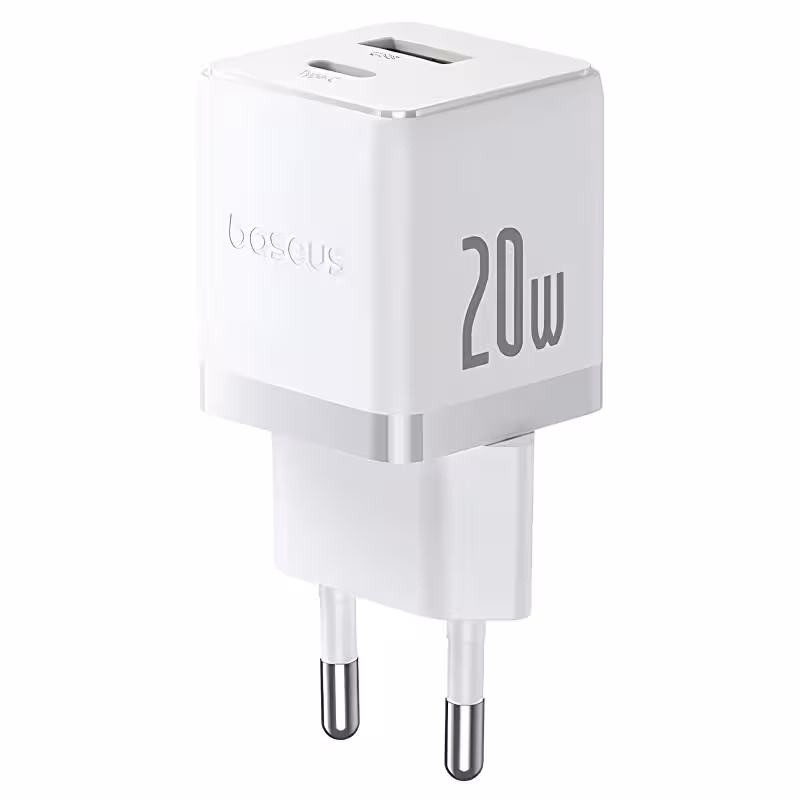 МЗП Baseus Palm Fast Charger 20W (1USB-A/1C) (P10111608)