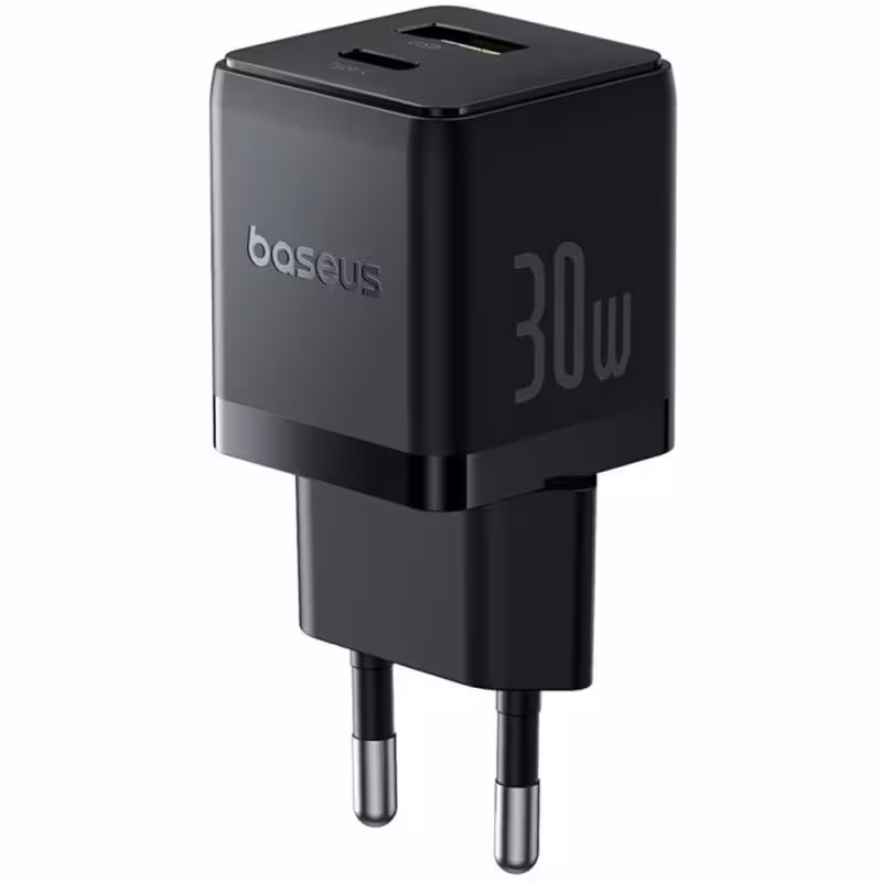МЗП Baseus Palm Fast Charger 30W (1USB-A/1C) (P1011160A)