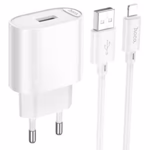 МЗП Hoco C109A Fighter 10.5W (1USB-A) + кабель USB to Lightning