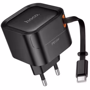 МЗП Hoco C153A Changer With Retractable Cable Type-C PD20W