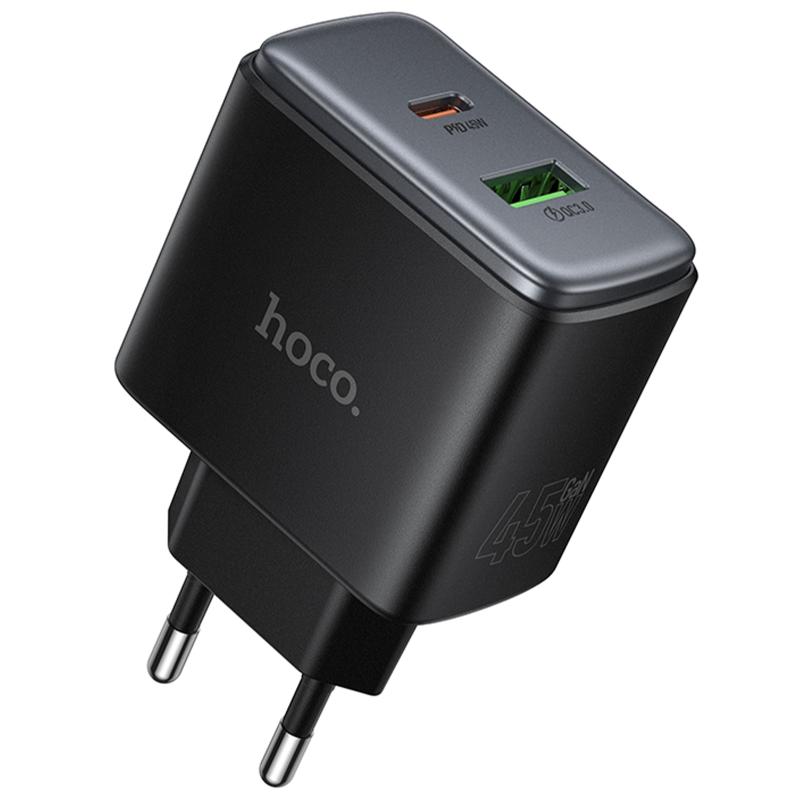 МЗП Hoco C158A Upgrade PD45W (1USB-A/1C)