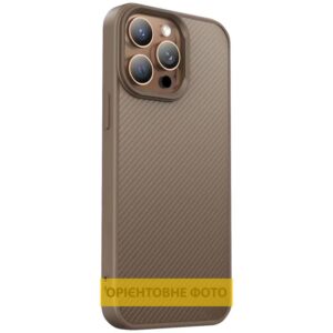 TPU чохол Carbon Protective with Magsafe для Apple iPhone 13 / 14 (6.1")