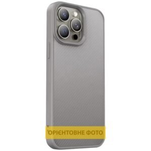 TPU чохол Carbon Protective with Magnetic Fit для Apple iPhone 13 / 14 (6.1")