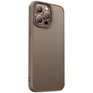 TPU чохол Carbon Protective with Magsafe для Apple iPhone 15 Pro (6.1")
