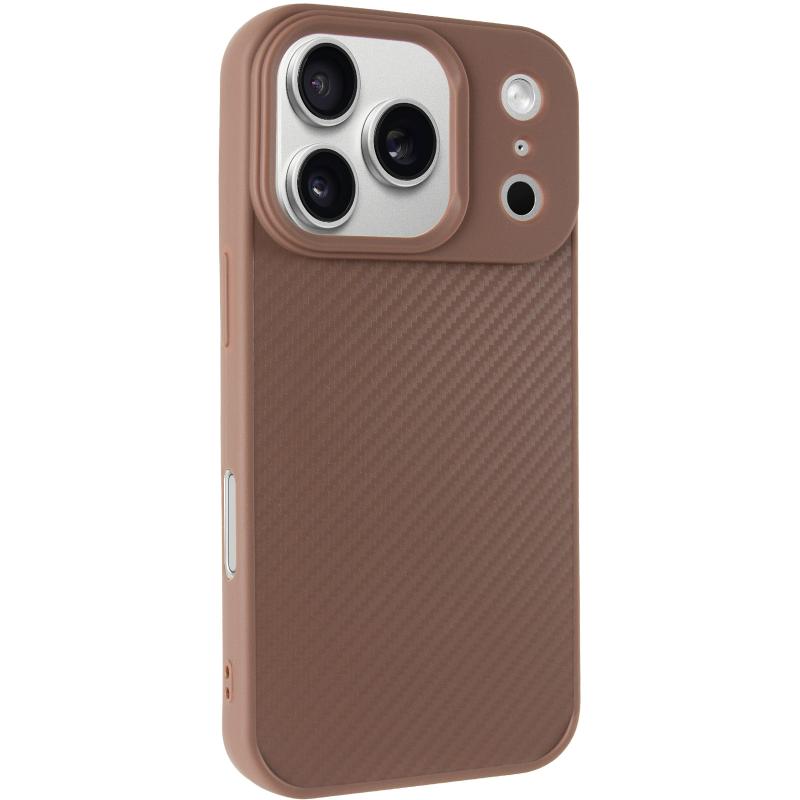 TPU чохол Carbon Protective with Magnetic Fit для Apple iPhone 17 Pro Max (6.9")