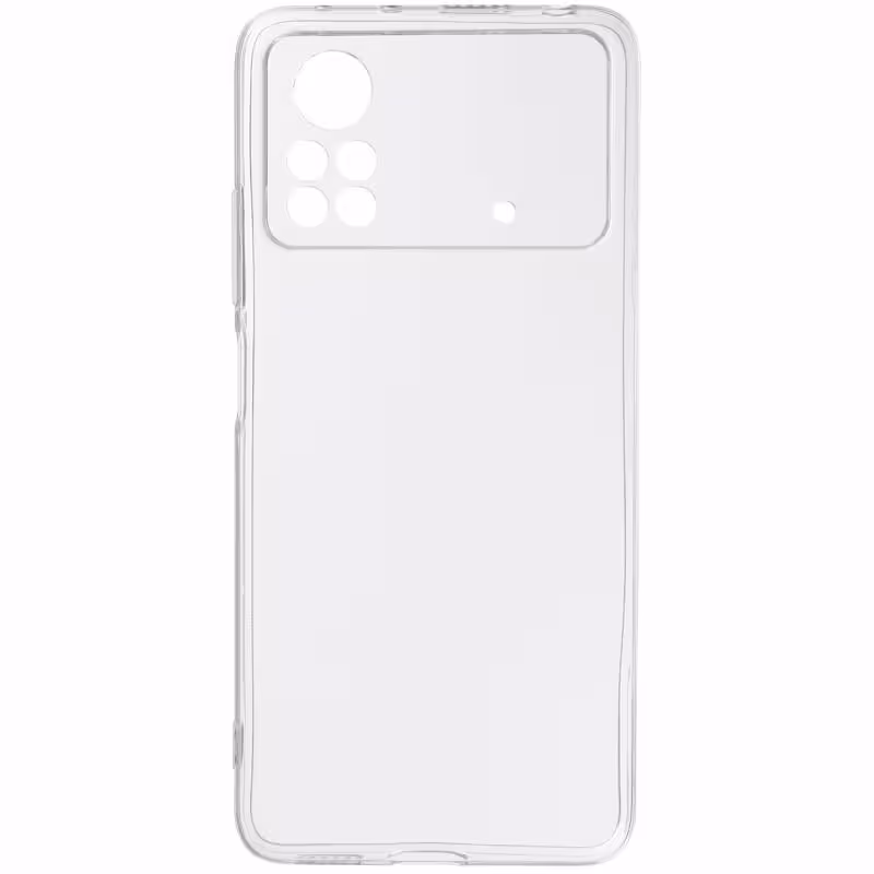 TPU чохол Epic Transparent 1,5mm Full Camera для Xiaomi Poco X4 Pro 5G