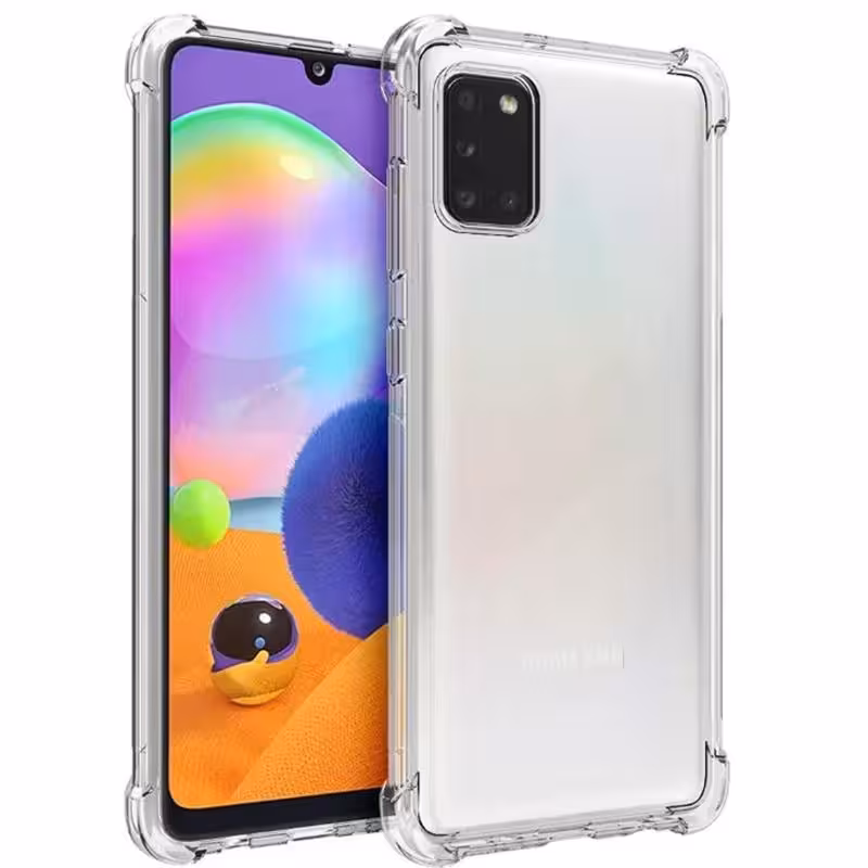 TPU чохол GETMAN Ease logo посилені кути Full Camera для Samsung Galaxy A31