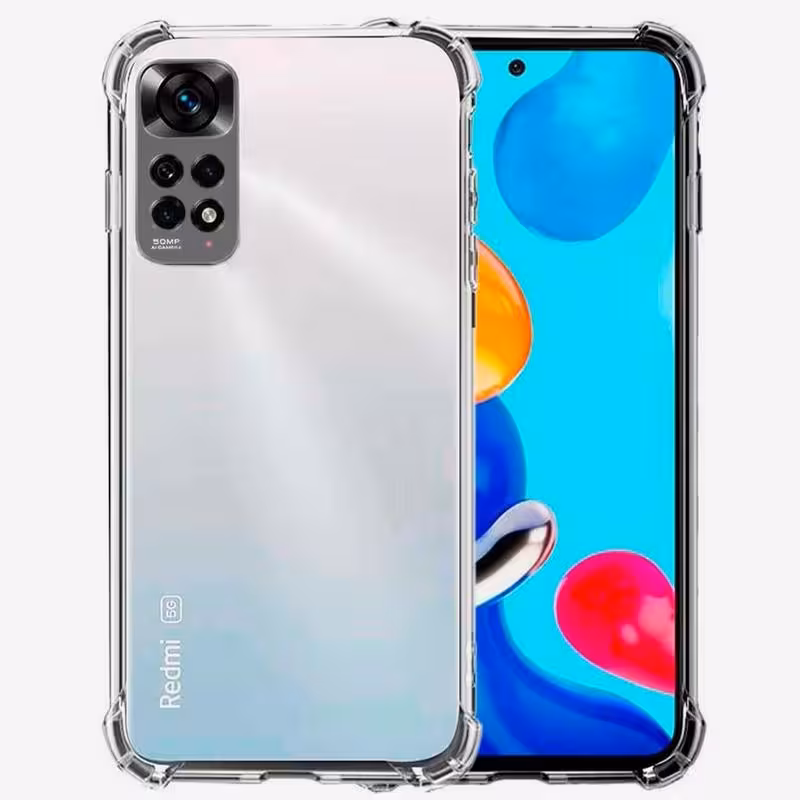 TPU чохол GETMAN Ease logo посилені кути Full Camera для Xiaomi Redmi Note 11 (Global) / Note 11S