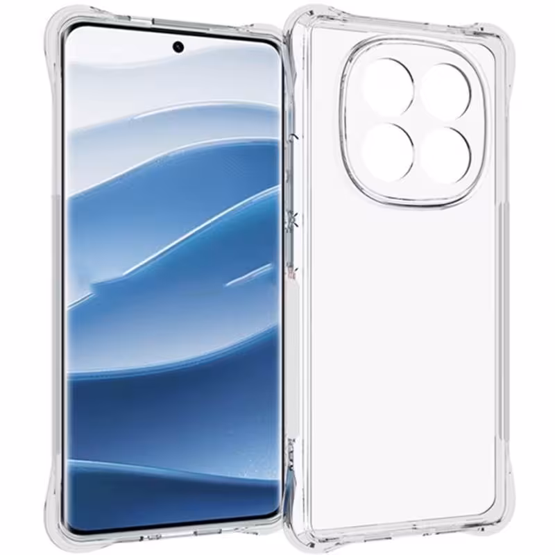 TPU чохол GETMAN Ease logo посилені кути Full Camera для Xiaomi Redmi Note 14 Pro+ 5G