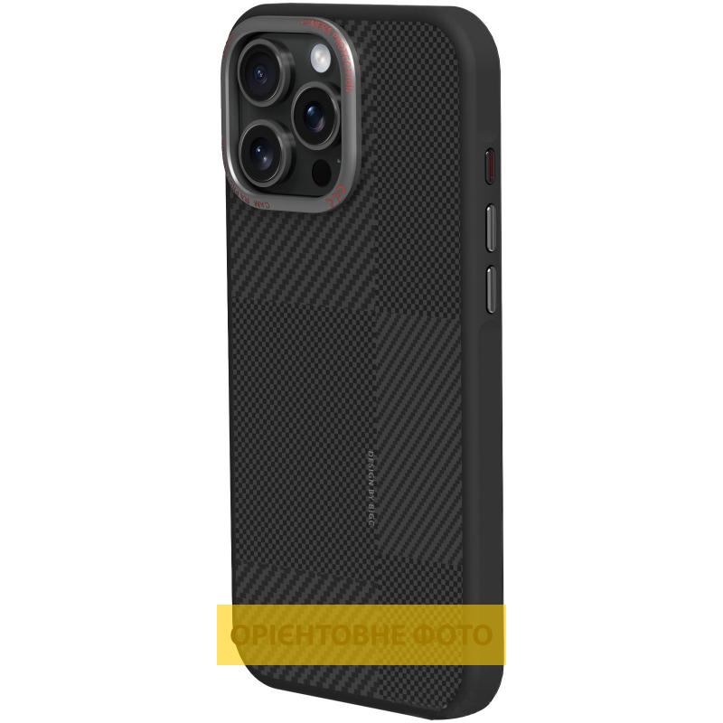 Сріблястий захисний TPU чохол Monzo Magnetic Fit для iPhone 17 Air.