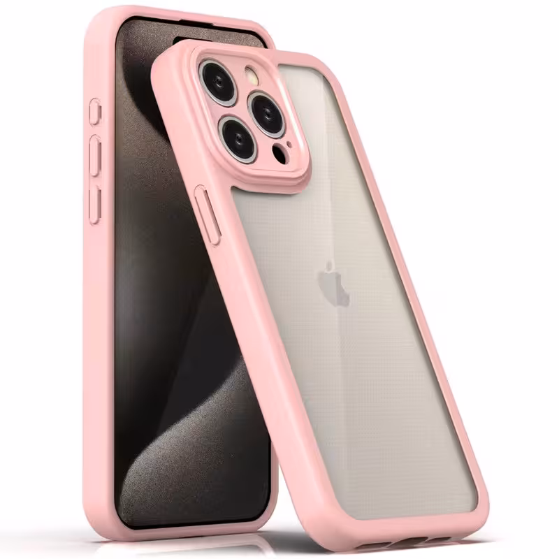 TPU чохол Transparent + Colour 1,5mm для Apple iPhone 11 Pro Max (6.5")