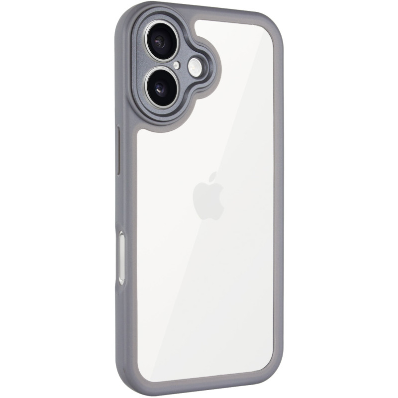 TPU чохол Transparent + Colour 1,5mm для Apple iPhone 16 (6.1")