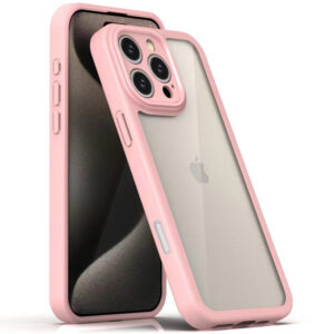 TPU чохол Transparent + Colour 1,5mm для Apple iPhone 16 Pro (6.3")