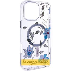 TPU+PC чохол Clear Garden with Magnetic Fit для Apple iPhone 17 Air (6.5")