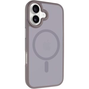 TPU+PC чохол Metal Buttons with MagSafe для Apple iPhone 17 (6.3")