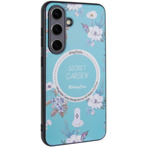 TPU+PC чохол Secret Garden with Magnetic Fit для Samsung Galaxy S24 FE