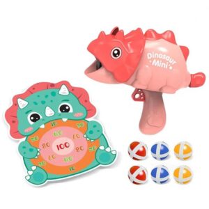 Уцінка Інтерактивна гра Dinosaur Athletics Gun на липучках + мішень