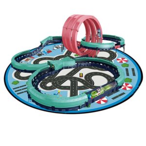 Уцінка Інтерактивний трек з інерційною машинкою SHT 6688-617 (59pcs/2CAR)