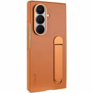 Уцінка Шкіряний чохол Leather Case (AAA) with stand для Samsung Galaxy Z Fold7