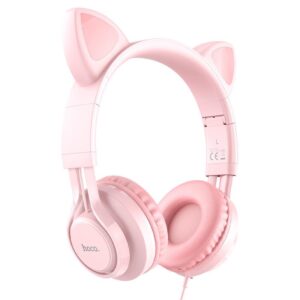 Уцінка Накладні навушники Hoco W36 Cat ear (3.5mm/1.2m)