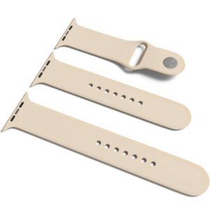 Уцінка Силіконовий ремінець для Apple Watch Sport Band 38/40/41/42mm(ser.10) (S/M & M/L) 3pcs