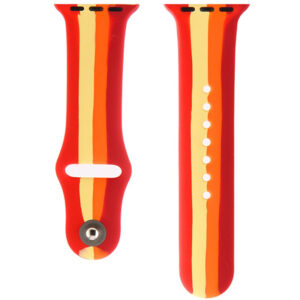 Уцінка Силіконовий ремінець Rainbow для Apple Watch 42(ser.1-3)/44/45/46/49mm