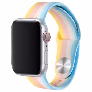 Уцінка Силіконовий ремінець Rainbow для Apple Watch 42(ser.1-3)/44/45/46/49mm