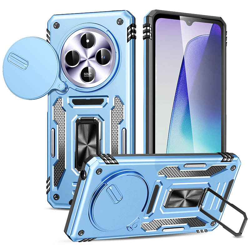 Ударостійкий чохол Camshield Army Ring для Xiaomi Redmi 14C / A4 / Poco C75