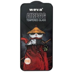 Захисне 2.5D скло Weva AirBag (тех.пак) для Apple iPhone 17 / 17 Pro / 16 Pro (6.3")