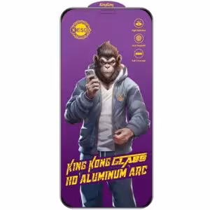 Захисне скло 5D Anti-static Purple (тех.пак) для Apple iPhone 12 Pro Max (6.7")