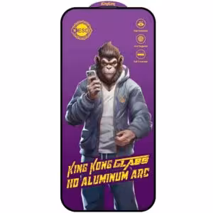 Захисне скло 5D Anti-static Purple (тех.пак) для Apple iPhone 15 Pro (6.1")