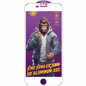 Захисне скло 5D Anti-static Purple (тех.пак) для Apple iPhone 7 plus / 8 plus (5.5")
