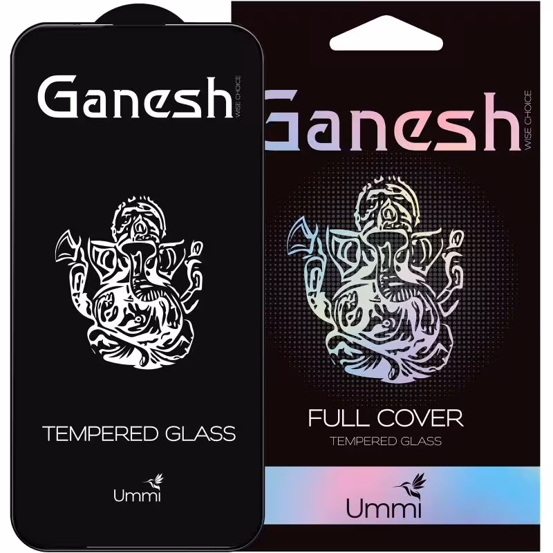 Захисне скло Ganesh (Full Cover) для Apple iPhone 15 Pro Max (6.7")