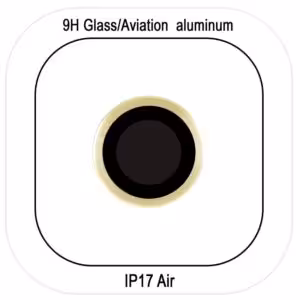 Захисне скло Metal Classic на камеру (у упак.) для Apple iPhone 17 Air (6.5")