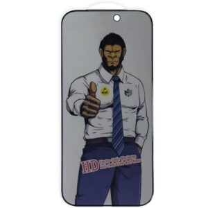 Захисне скло Privacy 5D Anti-Static (тех.пак) для Apple iPhone 17 Pro (6.3")