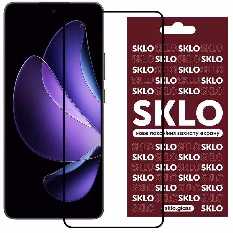 Захисне скло SKLO 3D для Oppo A5 Pro 4G/5G