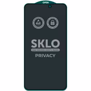 Захисне скло SKLO 5D Privacy (тех.пак) для Apple iPhone 15 Pro (6.1")