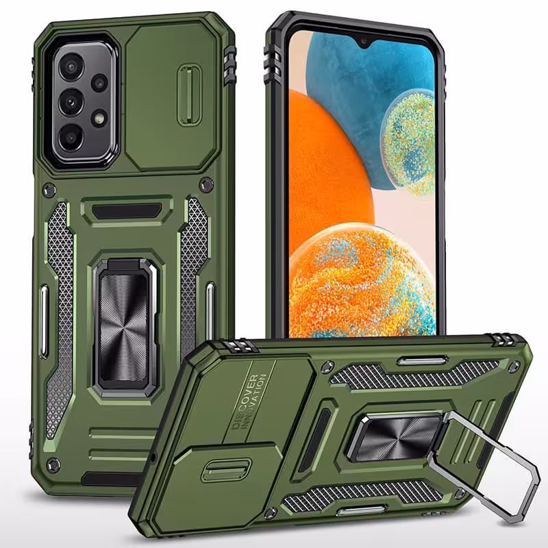 Ударостійкий чохол Camshield Army Ring для Samsung Galaxy A23 4G