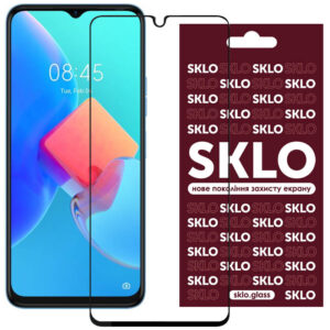 Захисне скло SKLO 3D для TECNO Spark 8C / Spark Go 2022 (KG5m)