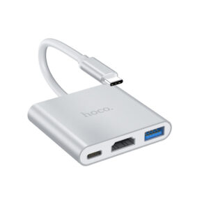 Перехідник HUB Hoco HB14 Type-C to USB3.0+HDMI+PD