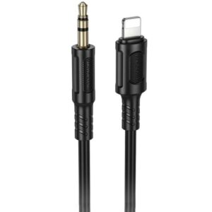 Аудіо кабель Aux Borofone BL25A Nice (Lightning to AUX 3.5mm) (1m)