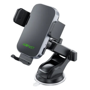 Автотримач з БЗП Acefast D53 with Electric Clamp for Dashboard