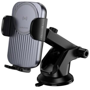 Автотримач з БЗП Borofone BH222 Leading 15W (center console)