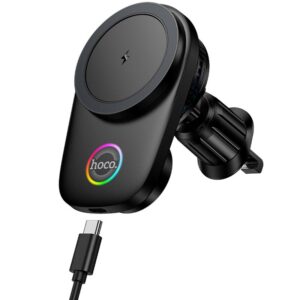 Автотримач з БЗП Hoco HW36 Electric 15W with cooler (air outlet)